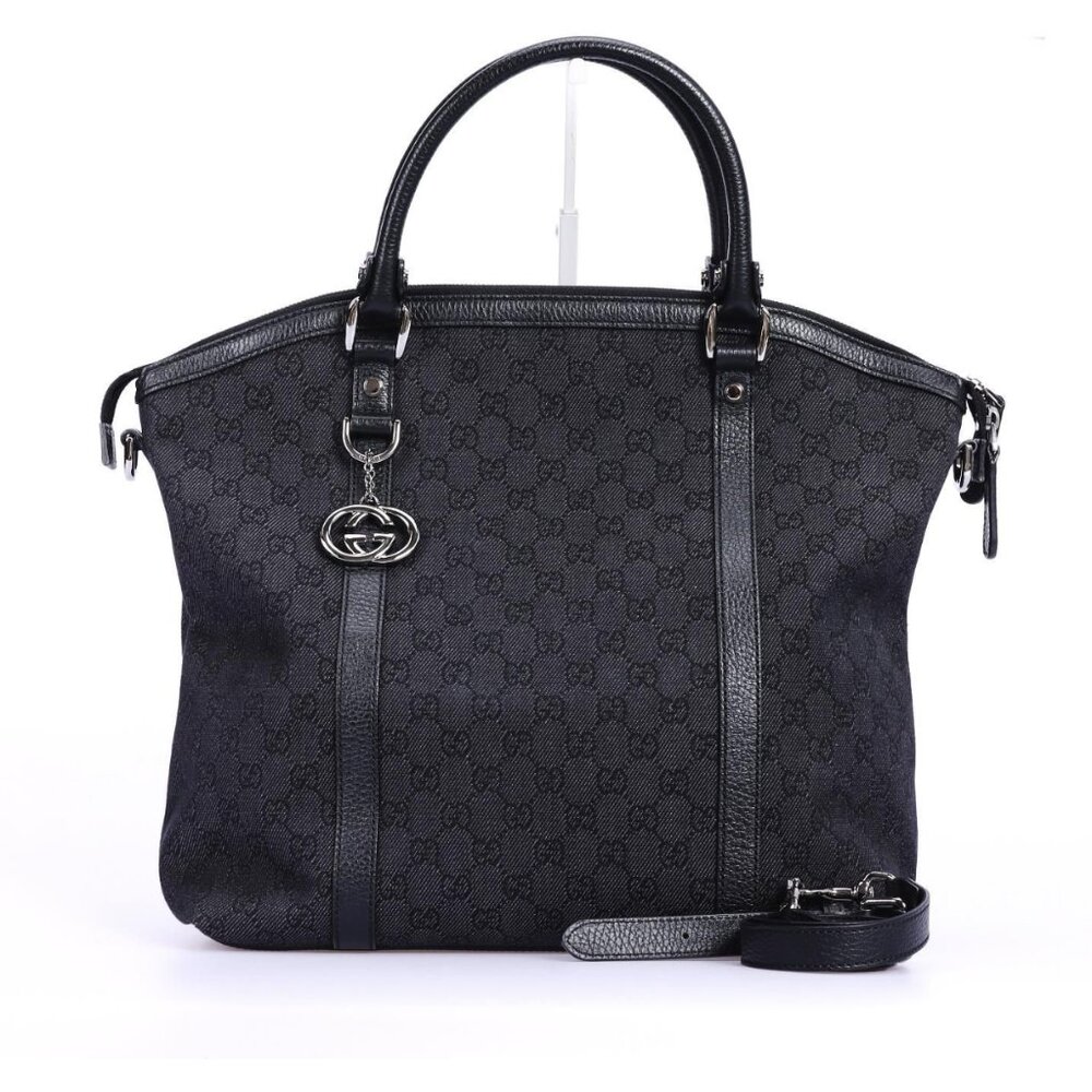 Gucci GG Charm Dome Satchel (COA Included)